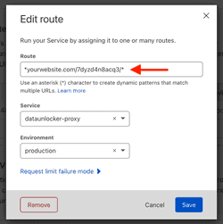 DataUnlocker Docs • Configuring proxy endpoints